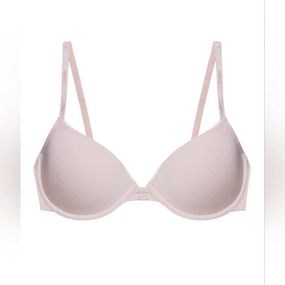 BeMe New York, Basic T Shirt Bra In Nude NWT!